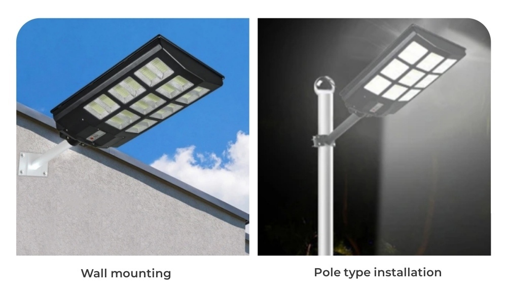 Solar Powered Road Lamps