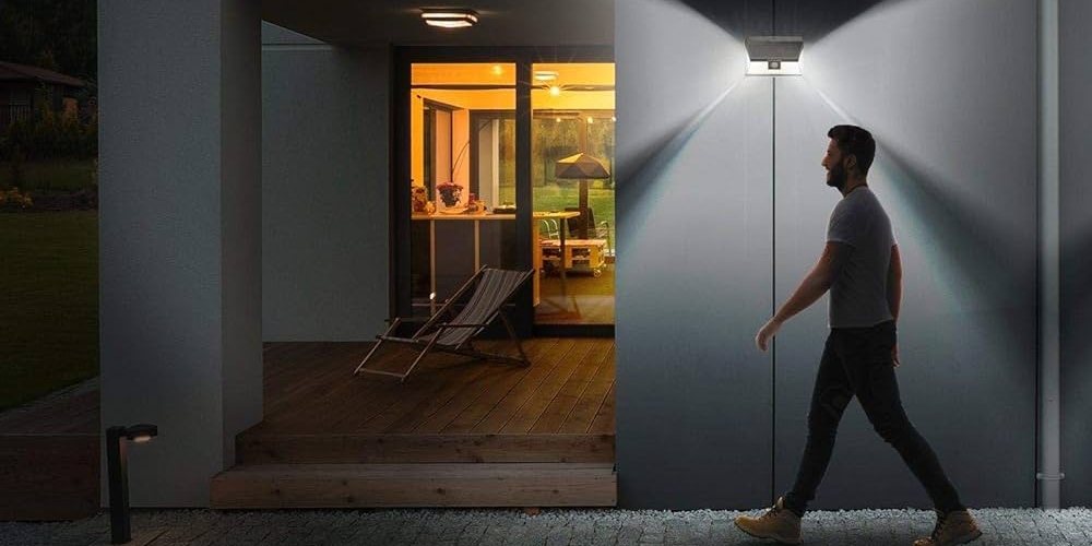 solar powered motion sensor lights