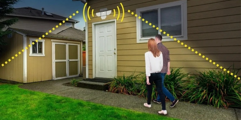 solar motion sensor light
